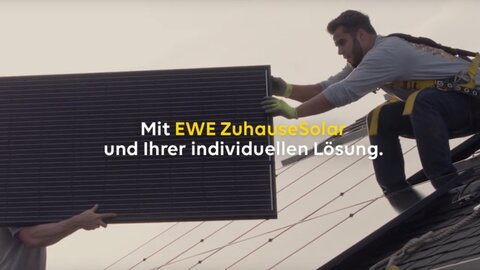 Video: Individuelle Lösungen mit EWE ZuhauseSolar Video: Individuelle Lösungen mit EWE ZuhauseSolar