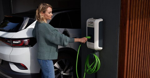 Mit der sonnenstrombetriebenen Wallbox ist Ihr E-Auto Morgens immer voll geladen. Mit der sonnenstrombetriebenen Wallbox ist Ihr E-Auto Morgens immer voll geladen.